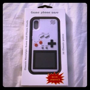 I Phone X Game Case W/ 36 Classic Games Built In
